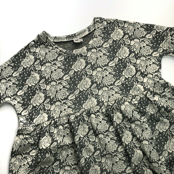 ASOS Oversized Floral Lace Print Smock Dress SZ S - Picture 8 of 12